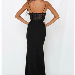 Hello Molly I COME ALIVE MAXI DRESS BLACK